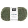 Dale Multi Popkorn fra House of Yarn, 50 g mosegrønn – allsidig effektgarn