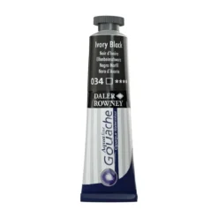 Daler-Rowney Aquafine Gouache 15 ml Ivory Black 034