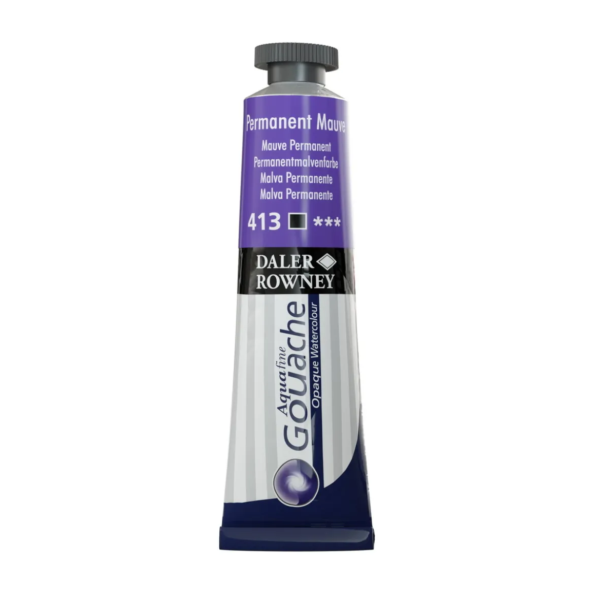 Daler-Rowney Aquafine Gouache 15 ml Permanent Mauve 413