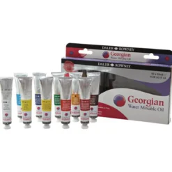 Daler-Rowney Georgian Water Mixable Oil Set 10×20 ml