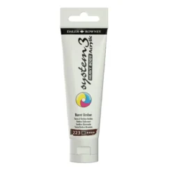 Daler-Rowney System3 Heavy Body akrylmaling 59 ml – Burnt Umber 223