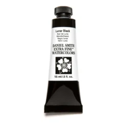Daniel Smith akvarellmaling 15 ml Lunar Black