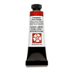 Daniel Smith akvarellmaling 15 ml Transparent Pyrrol Orange