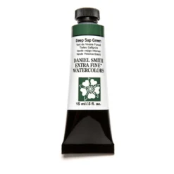 Daniel Smith akvarellmaling 15 ml Deep Sap Green