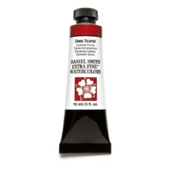 Daniel Smith akvarellmaling 15 ml Deep Scarlet