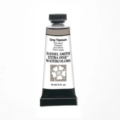 Daniel Smith akvarellmaling 15 ml Gray Titanium
