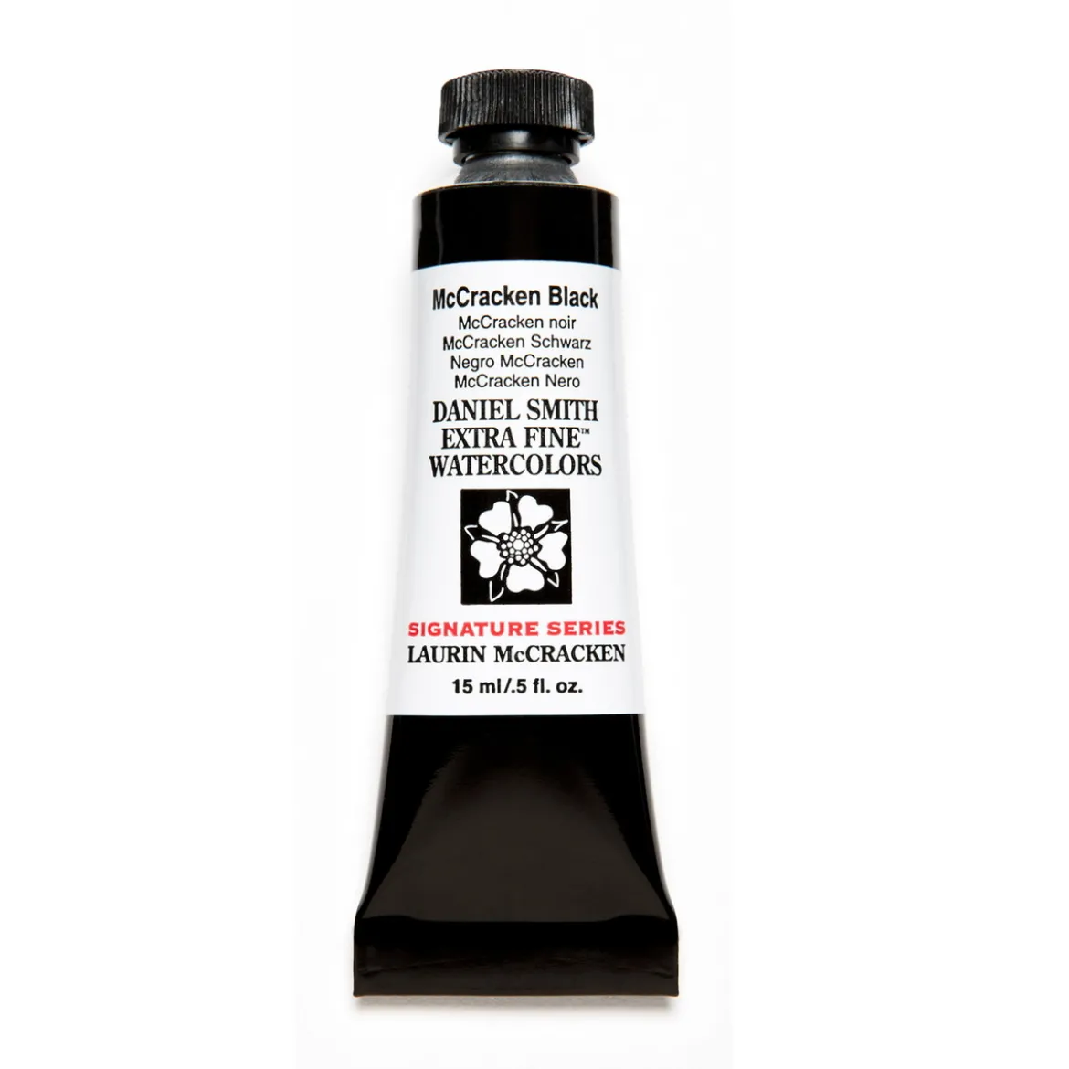 Daniel Smith akvarellmaling 15 ml McCracken Black