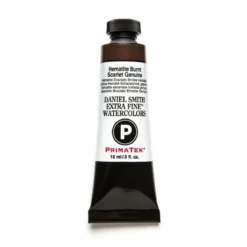 Daniel Smith akvarellmaling 15 ml Hematite Burnt Scarlet Genuine