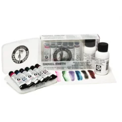 Daniel Smith Mineral Watercolor Mixing Kit – 6x5 ml akvarellmaling, grunning og veiledning