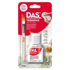 DAS Vernidas Varnish Professional klarlakk 75 ml + pensel