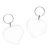Delbar nøkkelring hjerte 2-pk
