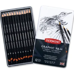 Derwent Graphic soft 12 stk