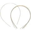 Diademstammer, diadem i gullfarget metall, 5-pakning. 13×15 cm