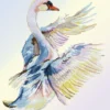 Diamond Dotz Graceful landing – diamond painting, 51×51 cm, 15043 dotz