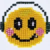 Diamond Dotz Smiling Groove – diamond painting, 7,6×7,6 cm, 385 dotz