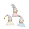DIY-kit Dancing Xmas Gnomes, julehobby med 6 dansende nisser. Lengde 9 cm
