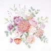 DMC Broderisett Vintage Bouquet – alt for å brodere et vakkert blomstermotiv, 28,5×28,2 cm