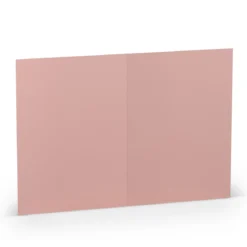 Dobbeltkort A6 5 stk. rosa