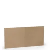 Dobbeltkort 5 stk. 157x157 kraft
