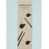 Dotted Journal for akvarell, blått omslag A5, 50 ark – vekt 200 gram