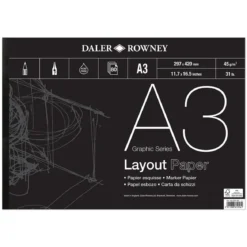 DR Layoutblokk 45 g A3