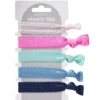 Elastiske bånd Colourful, 5 stk. i ulike utførelser 24–25 cm lange, 2 cm brede