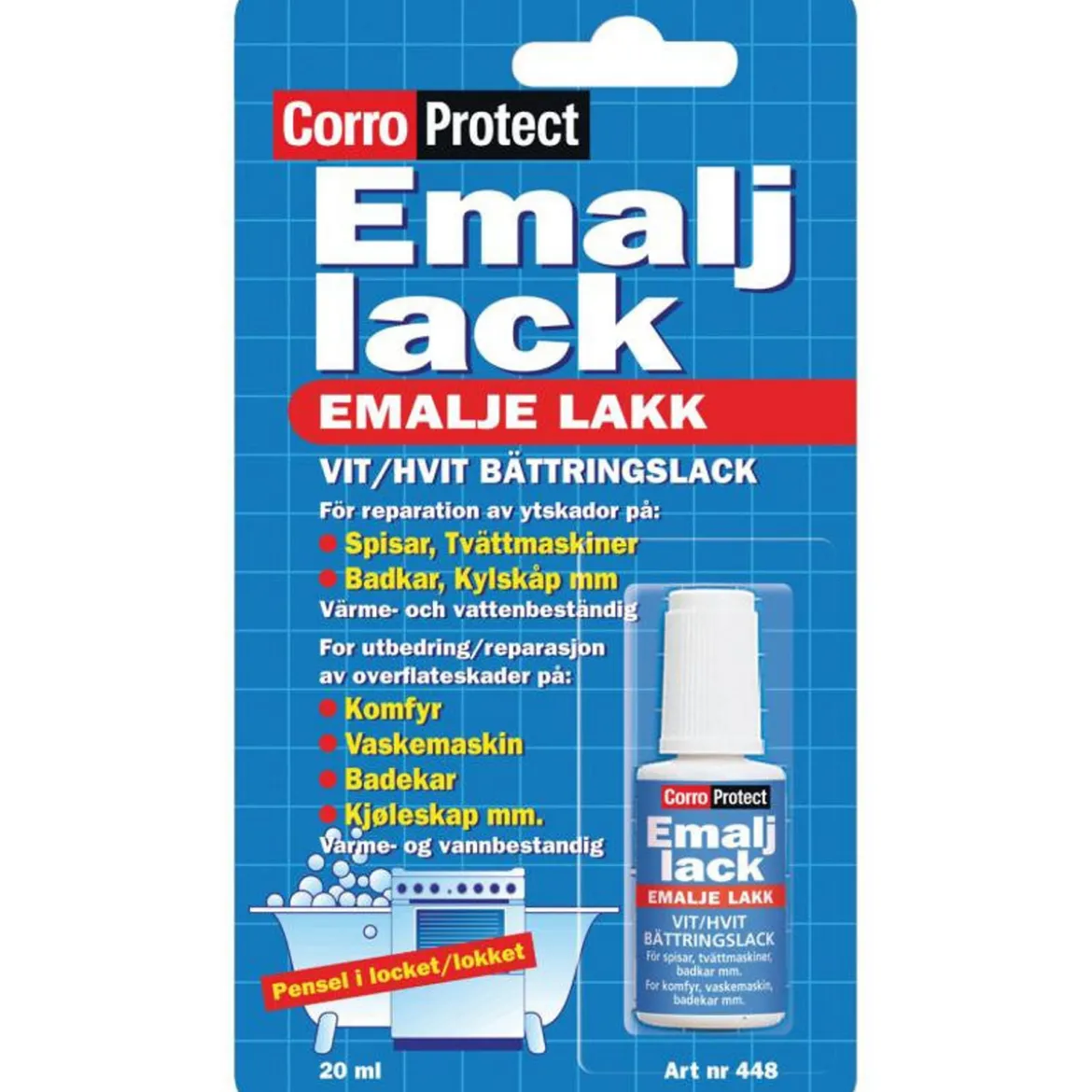 Emaljelakk 20 ml