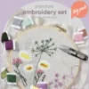 Embroidery set – et megasett med alt som trengs for broderi samt en praktisk oppbevaringseske