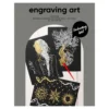 Engraving art Enchanting Gold – scratch art med 3 stk. A4-ark, gullfargede motiver