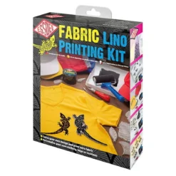Essdee Lino Printing Fabric Kit – alt du trenger for linoleumstrykk på stoff og tekstiler