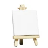 Et ministaffeli i tre med et 7×7 cm stort lerret!