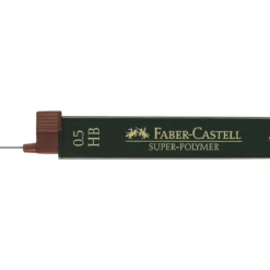 Faber-Castell blyantstift refill – 0,5 mm HB. Inneholder 12 stifter.