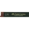 Faber-Castell blyantstift refill – 0,5 mm 2B. Inneholder 12 stifter.