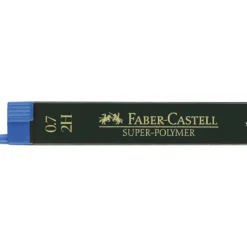 Faber-Castell blyantstift refill – 0,7 mm 2H. Inneholder 12 stifter.