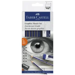 Faber-Castell Goldfaber graphite sketch set – lag skisser med blyant og grafitt