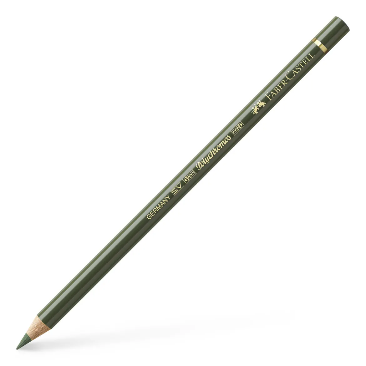 Faber-Castell Polychromos – Chrome Green Opaque 174