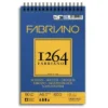 Fabriano spiralbundet skisseblokk F-1264 A5 (148×210 mm), 60 ark, 90 g/m²