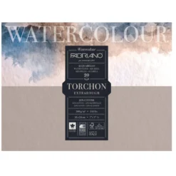 Fabriano Watercolour akvarellblokk GT 18×24 cm, 20 ark, 300 g/m²