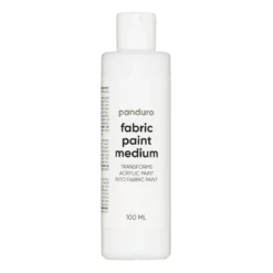 Fabric Paint Medium 100 ml, lag tekstilfarge av akrylmaling!