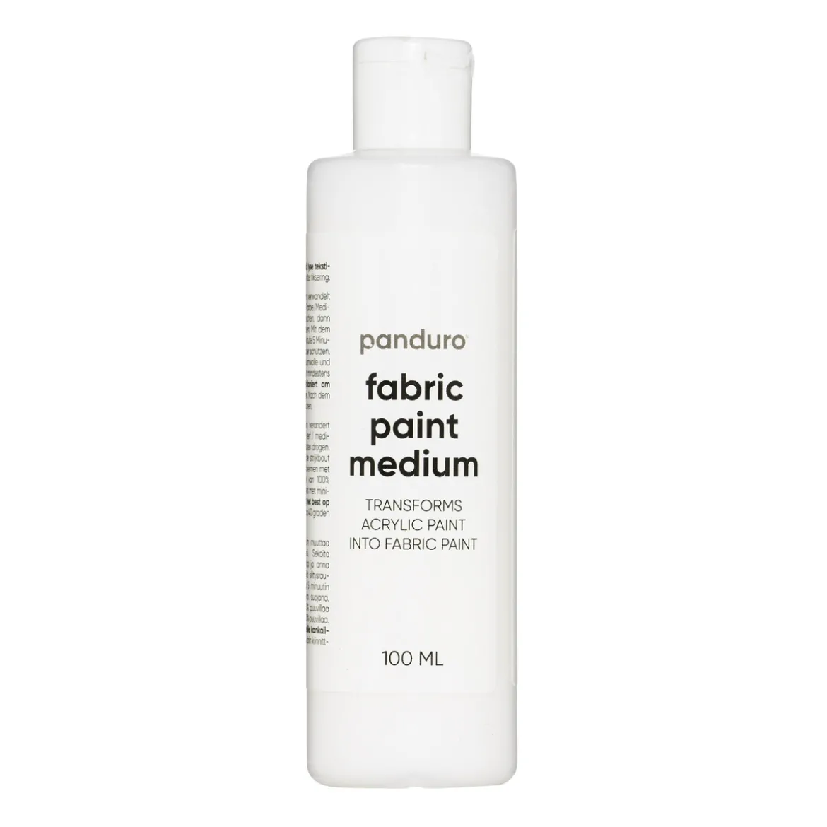 Fabric Paint Medium 100 ml, lag tekstilfarge av akrylmaling!