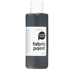 Fabric Paint 85 ml – grå tekstilfarge for lyse tekstiler