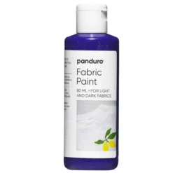 Fabric paint 80 ml – lilla tekstilfarge for både lyse og mørke tekstiler