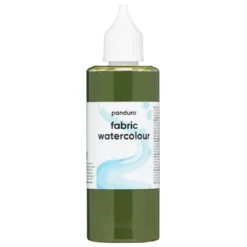 Fabric Watercolour 85 ml – olivengrønn tekstilfarge akvarell