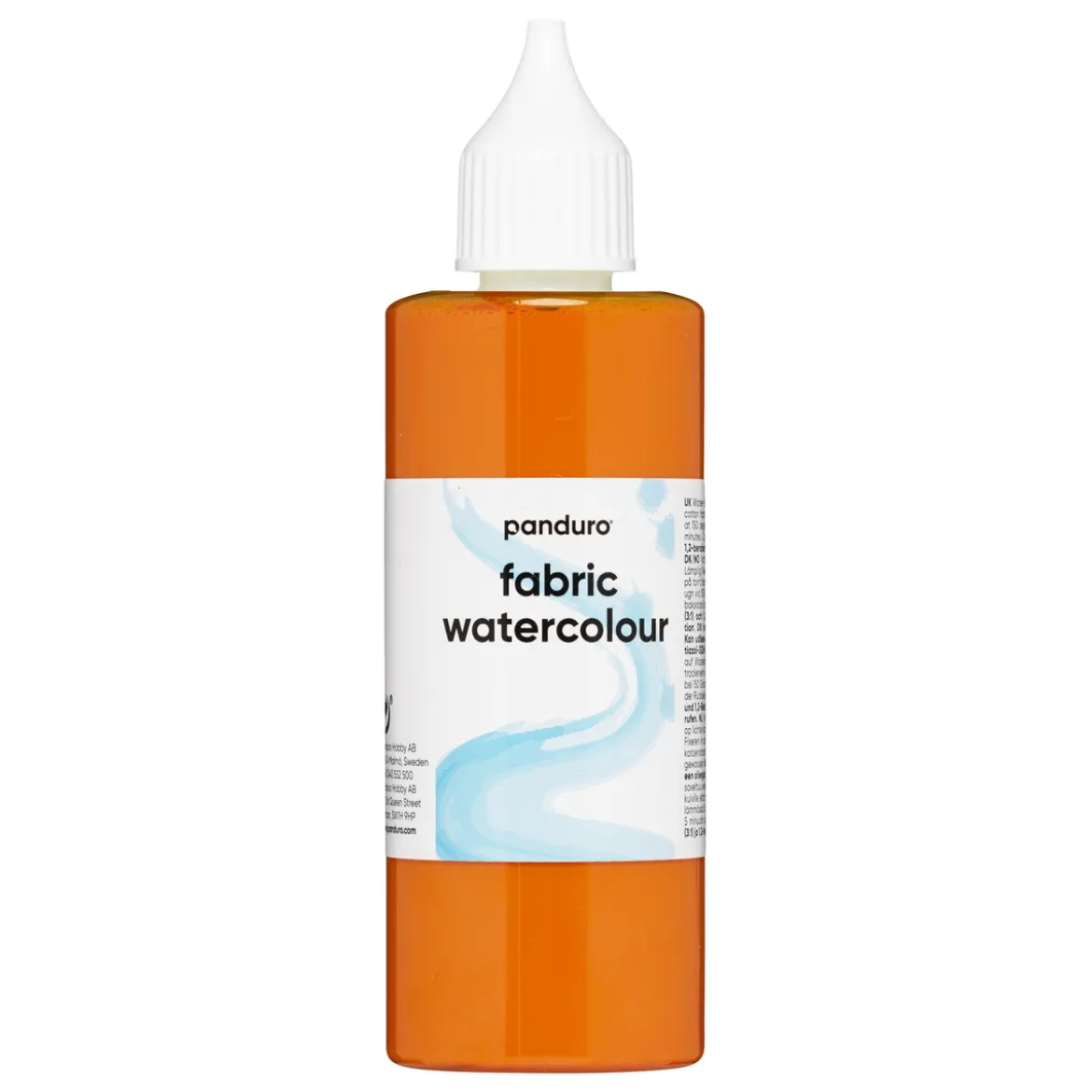 Fabric Watercolour 85 ml – oransje tekstilfarge akvarell