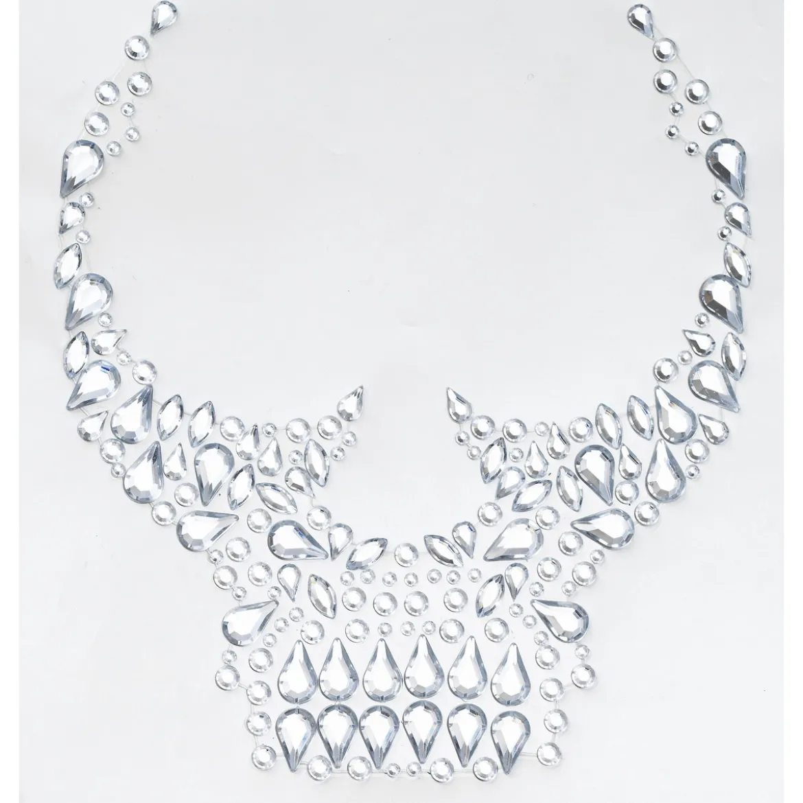 Face Jewels Bling Skull – ansiktssmykke for utkledning og Halloween!