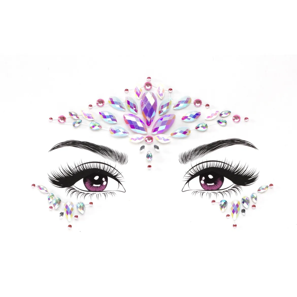 Face Jewels Fairytale Princess – ansiktssmykker som blir en eventyrprinsesse!