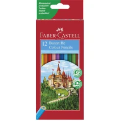 Fargeblyanter Slott 12 stk.