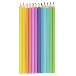 Fargeblyanter 12 stk. pastell