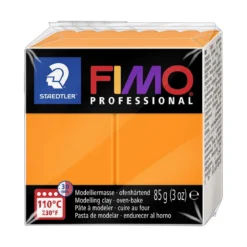Fimo professional 85 g orange – modelleire for fine detaljer