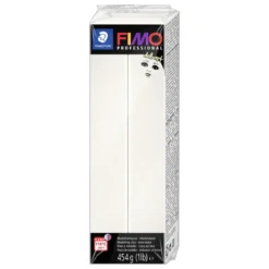 Fimo Professional 454 g porselenshvit – modelleire for fine detaljer